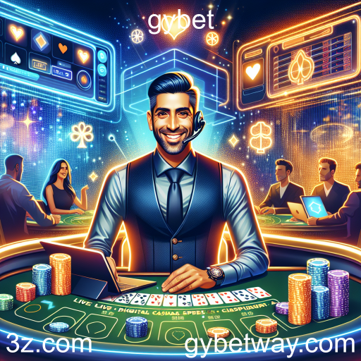 Experimente a Emoção do Cassino Ao Vivo no Gybet